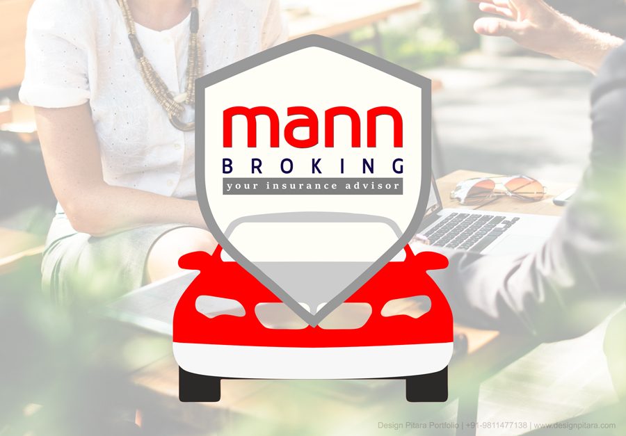 Man Broking Insurance, logos by Design Pitara