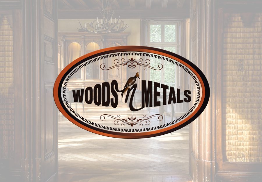 Wood n Metals, logos by Design Pitara