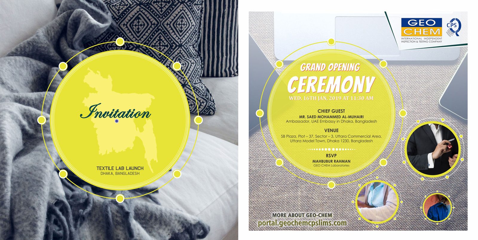 Invitation, marketing material by Design Pitara